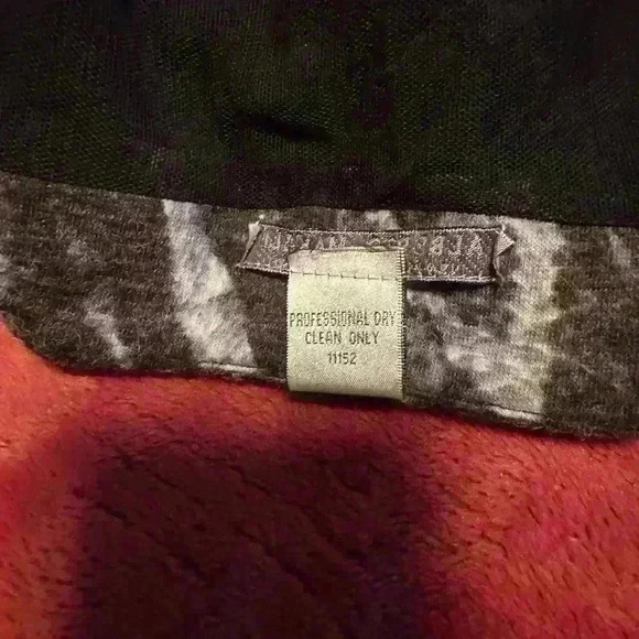 Alberto Makali Womens Zip Up Sweater With Lace Trim Size Medium Accent Chains - Picture 7 of 13